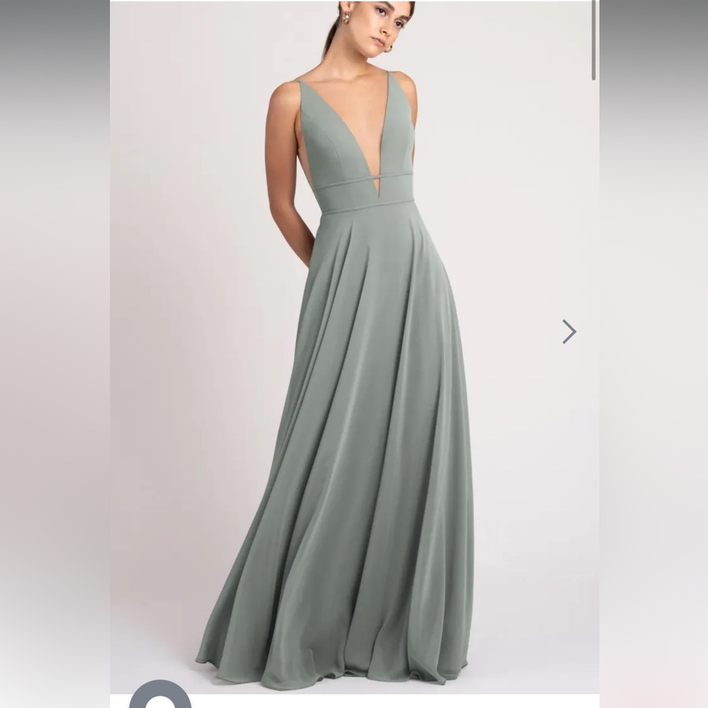 Jenny Yoo Hollis Dress in Moss